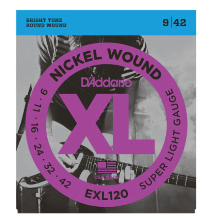 DADDARIO EXL120 Elgitarr Nickel Wound 009-042