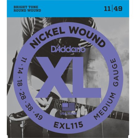 DADDARIO EXL115 Elgitarr Nickel Wound 011-049