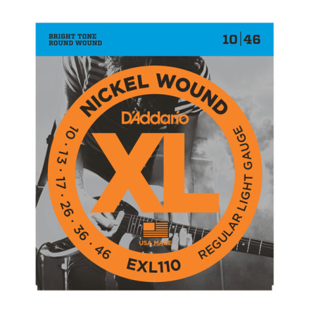 DADDARIO EXL110-3D Elgitarr Nickel Wound 010 -046 (3-pack)