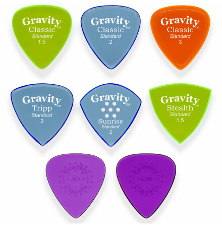 Gravity Picks Variety Pack 8-pack